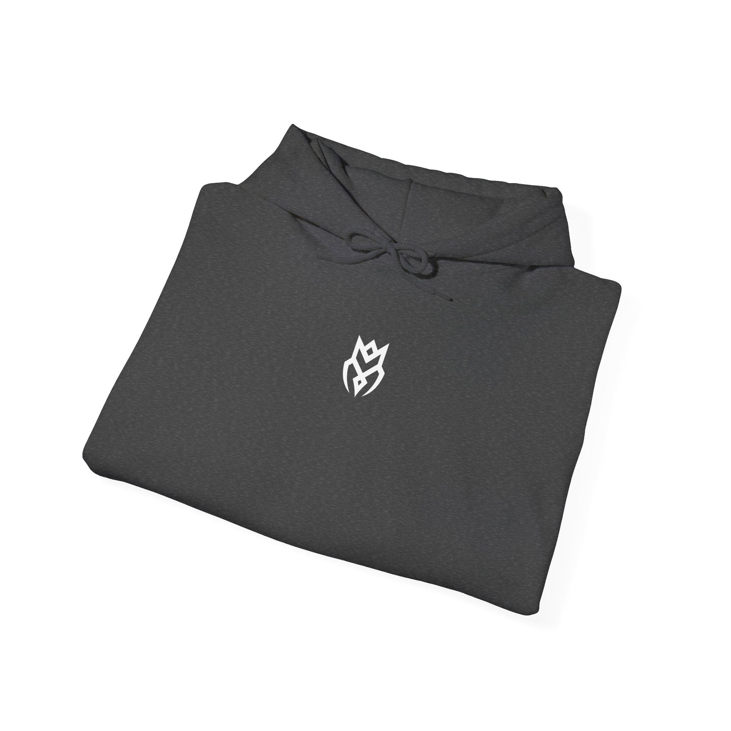 DROP ZERO | Fehér Rune Hoodie – Walk Your Own Path