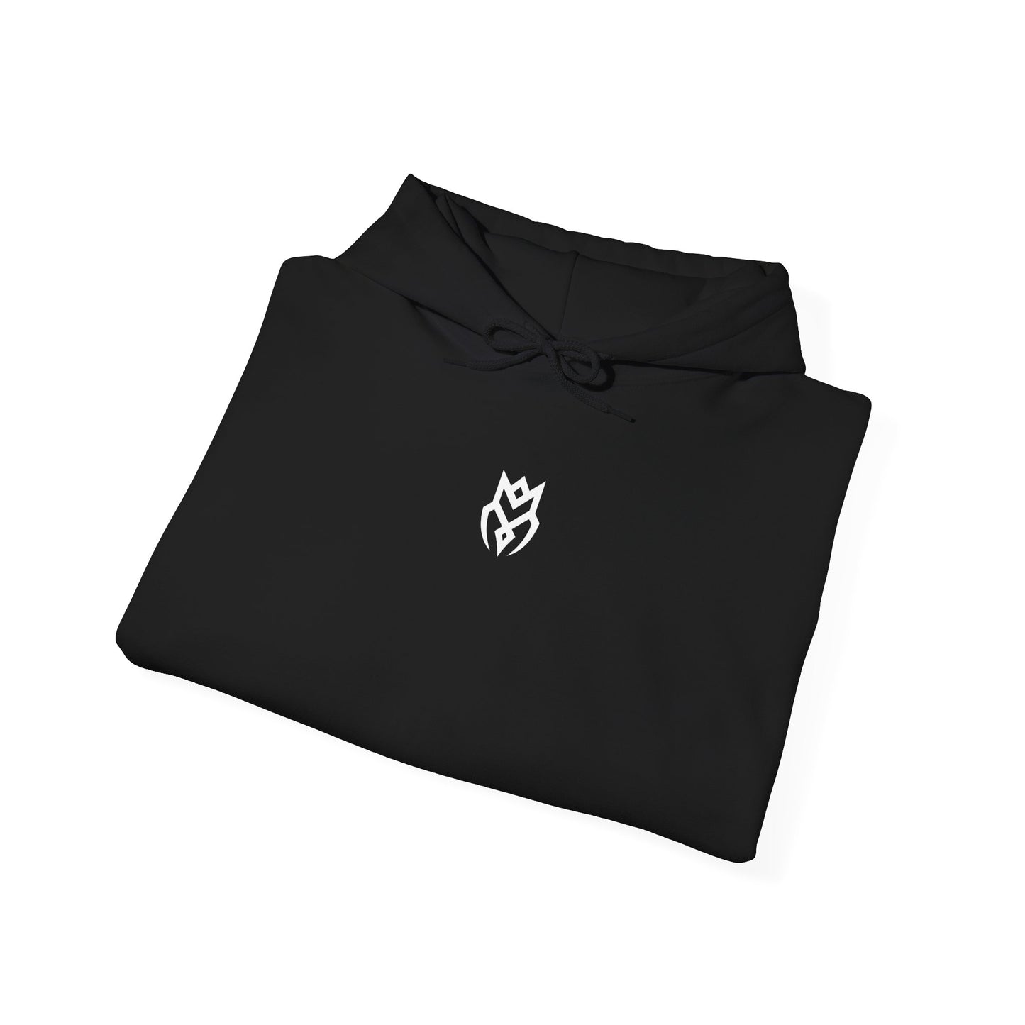 DROP ZERO | Fehér Rune Hoodie – Walk Your Own Path