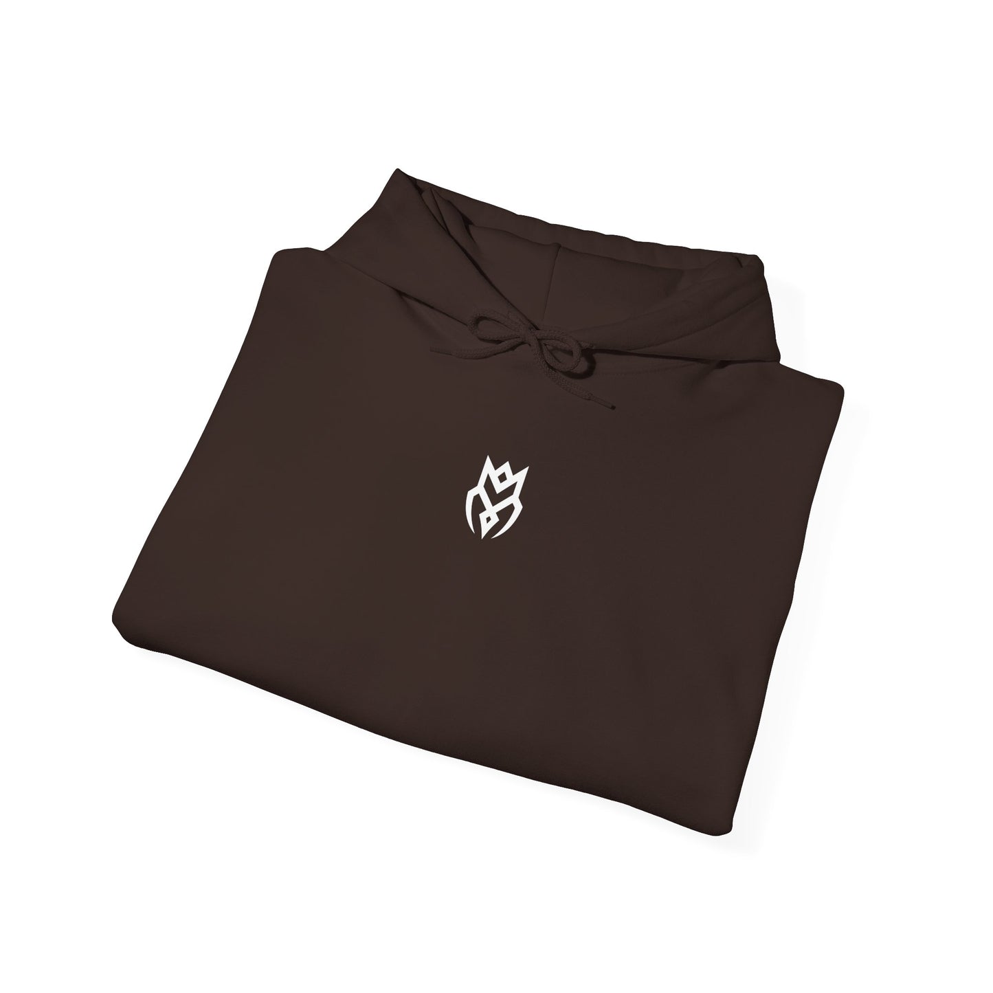 DROP ZERO | Fehér Rune Hoodie – Walk Your Own Path