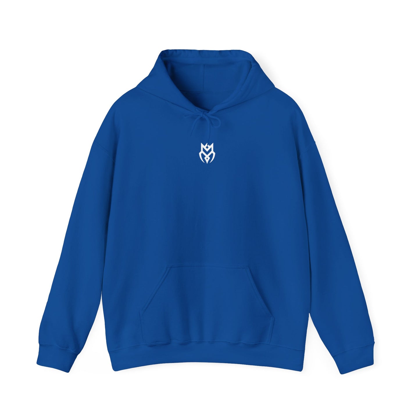DROP ZERO | Fehér Rune Hoodie – Walk Your Own Path