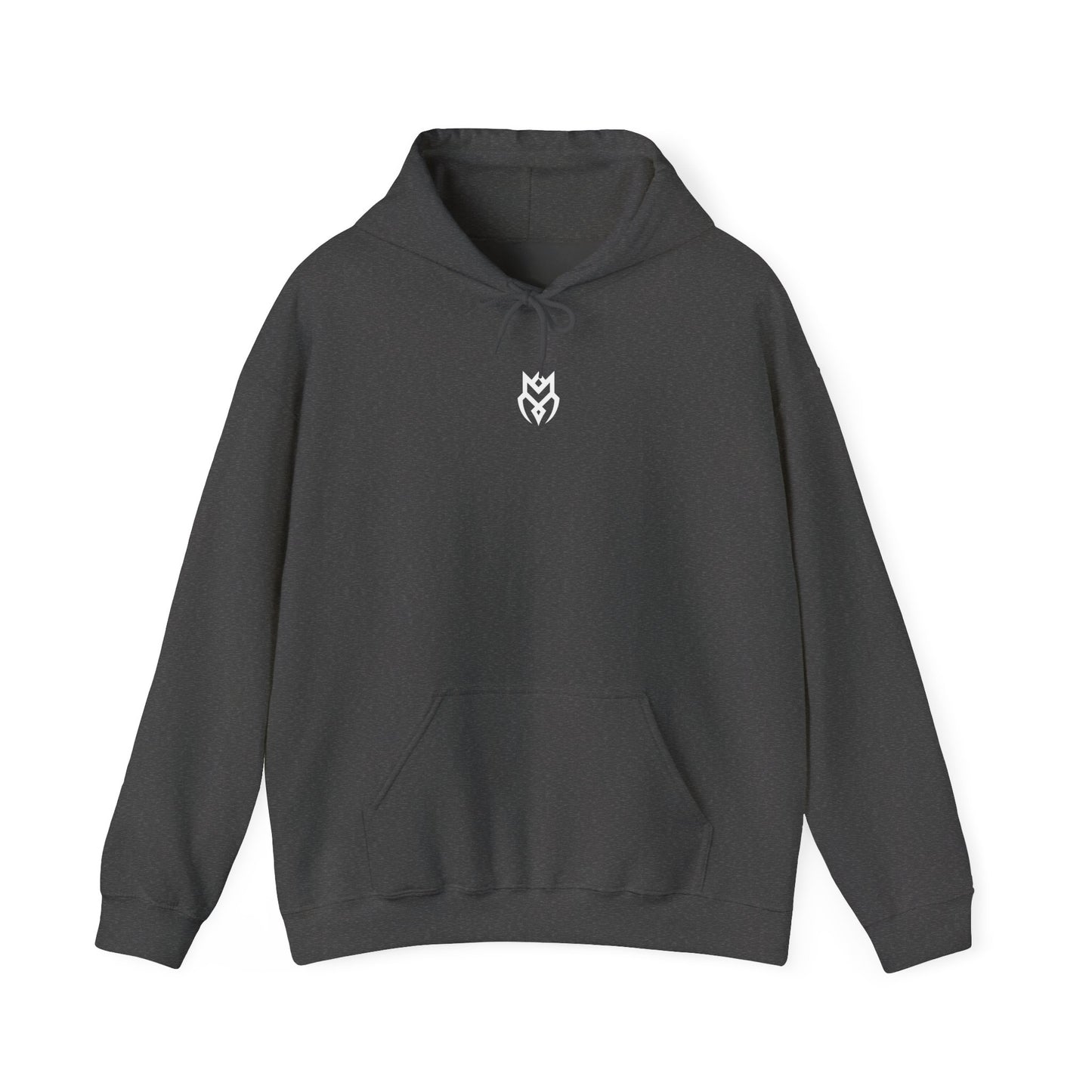 DROP ZERO | Fehér Rune Hoodie – Walk Your Own Path