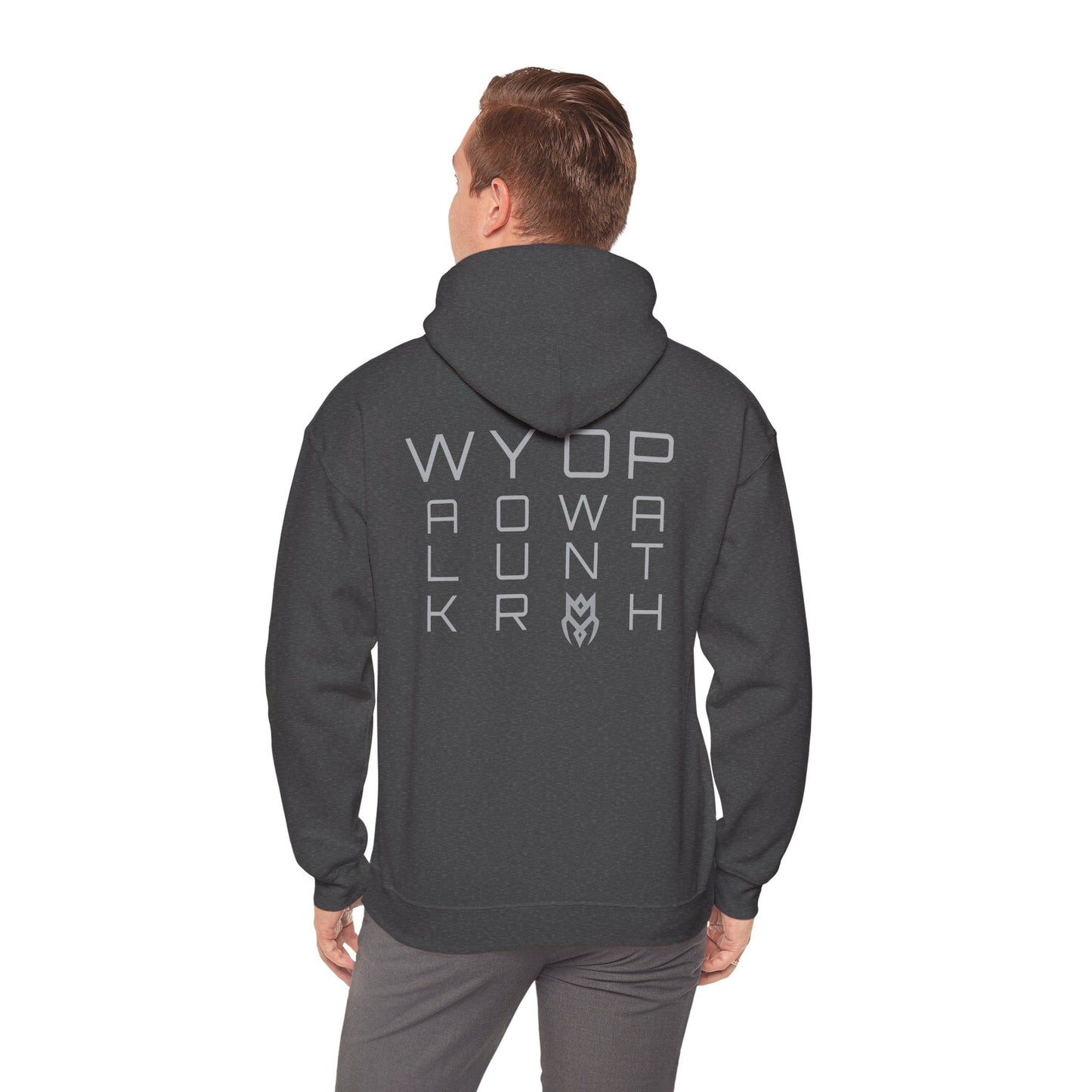 CORE RUNE | Ezüst Rune Kapucnis Pulóver – Walk Your Own Path